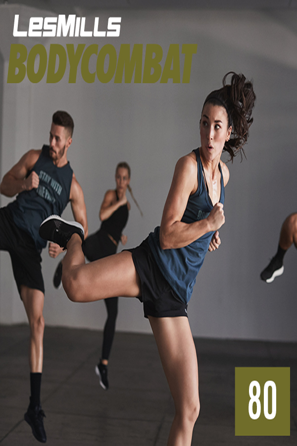 Les Mills BODY COMBAT 80 Complete DVD, CD and Notes - Click Image to Close