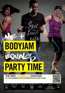 LesMills Routines BODY JAM 60 DVD + CD + NOTES