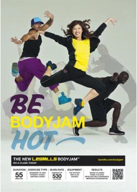 LesMills Routines BODY JAM 61 DVD + CD + NOTES