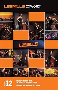 LESMILL CXWORX 12 VIDEO+MUSIC+NOTES